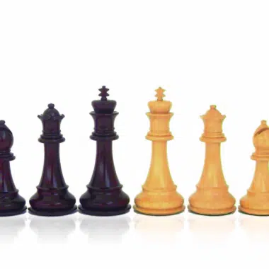 Juego de Ajedrez Staunton Superior en Raíz de Palisandro