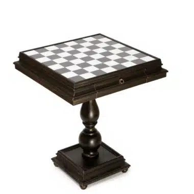 Mesa Tilia de madera de tilo con tablero de alabastro de Toscana, vista de conjunto