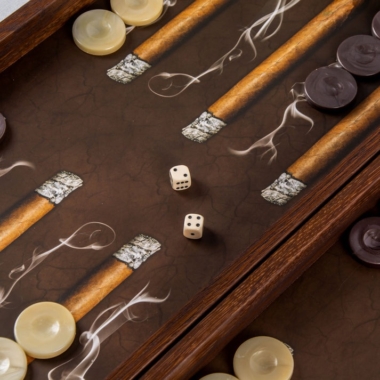 Backgammon Design Cigare Robusto