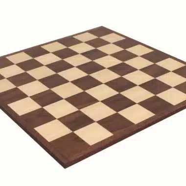 Tablero de Ajedrez de Madera de Nogal y Arce