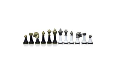 Tablero de ajedrez de madera lacada 