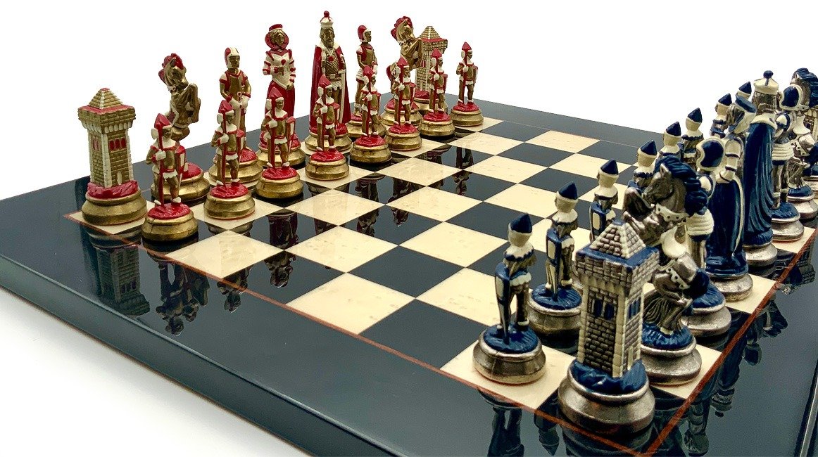 Conjunto de ajedrez del Madrid ♟️ Chess is Art
