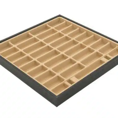 Tablero de ajedrez con almacenamiento y juego de ajedrez de metal Roman Bust Set II - Imagen 9