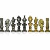 Juego de ajedrez de metal "Bustos romanos