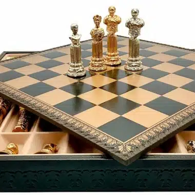 Alternative view of Juego de ajedrez Imperio Romano VI con almacén y juego de ajedrez