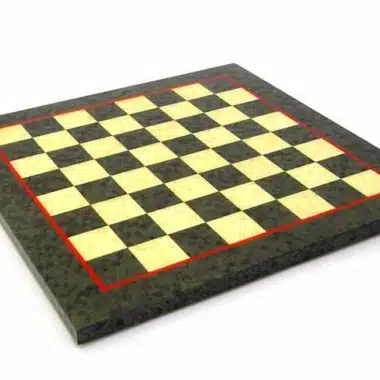 Juego de ajedrez de madera de olivo "Camelot King Arthur V" y juego de ajedrez de metal sólido pintado a mano