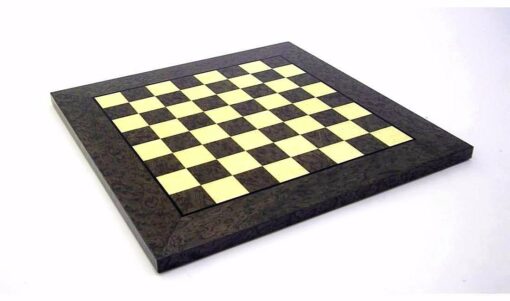 Juego de ajedrez de madera de arce "Moncada III" y juego de ajedrez de metal macizo pintado a mano