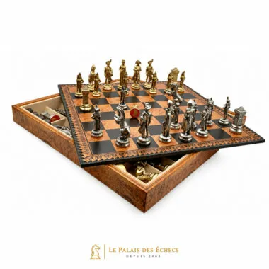 Tablero Grand Napoléon II abierto mostrando la caja de almacenamiento integrada