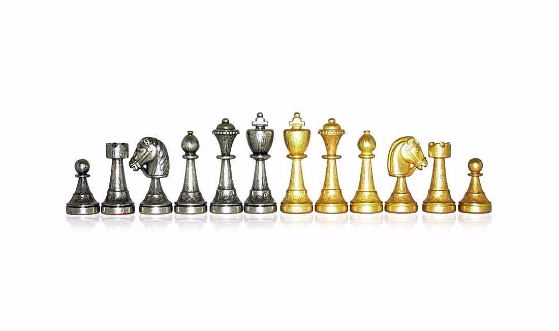 Conjunto Staunton Mix III Tablero de Ajedrez de Madera de Caoba y Arce con Compartimento de Almacenamiento & Juego de Ajedrez de Metal Macizo - Imagen 9