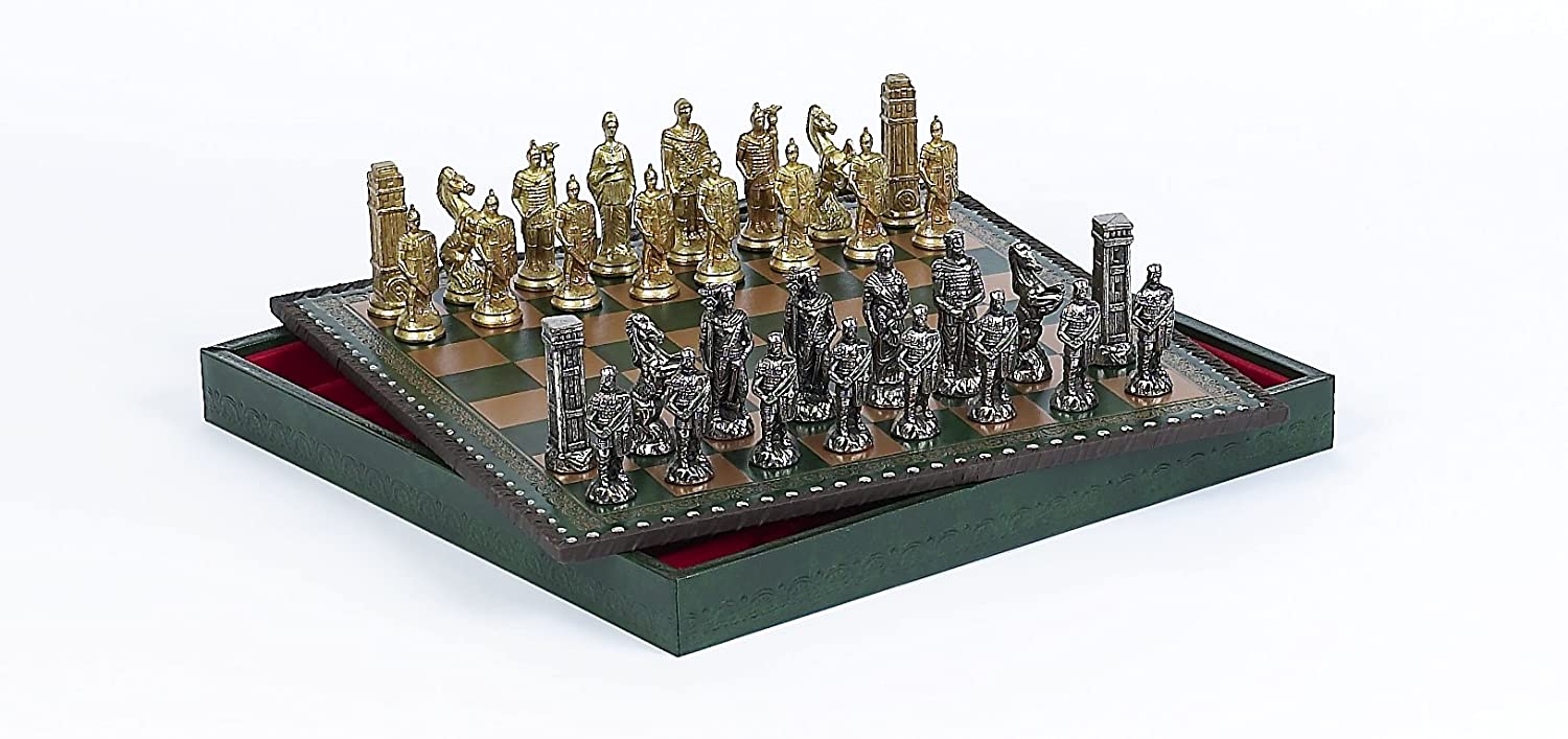 ¡¡VENTA! Ajedrez noble juego de ajedrez hecho de tablero de ajedrez de madera hecho a mano 35x35 VERDE 