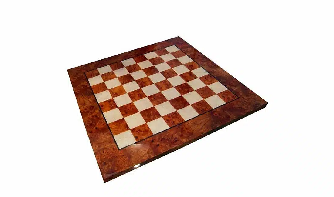 Conjunto Staunton XL II Tablero de Ajedrez de Madera de Olmo y Brezo Lacado & Juego de Ajedrez de Madera y Latón - Imagen 20