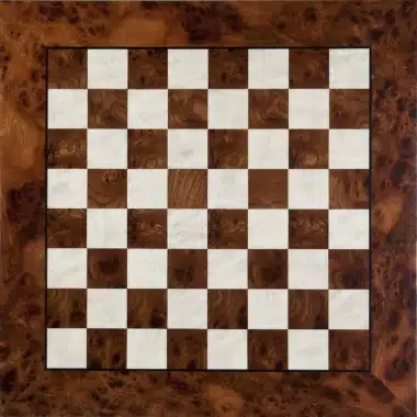 Roma y Egipto III Juego de ajedrez de madera de olmo y brezo y juego de ajedrez de estaño pintado a mano - Imagen 9
