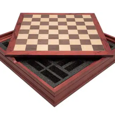 Conjunto Busto Medieval Tablero de Ajedrez de Madera de Arce y Nogal & Juego de Ajedrez Resina Pintada a Mano - Imagen 8