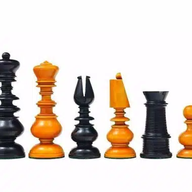 Juego de ajedrez de madera de boj 