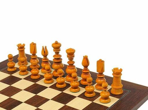 Juego de ajedrez de madera de boj "John Calvert