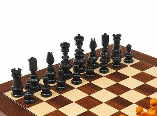 Juego de ajedrez de madera de boj "John Calvert