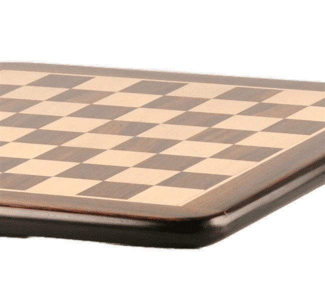 Conjunto Estilo Árabe VI Tablero de Ajedrez de Madera de Rosa y Arce y Juego de Ajedrez de Metal Chapado en Oro y Plata - Imagen 11