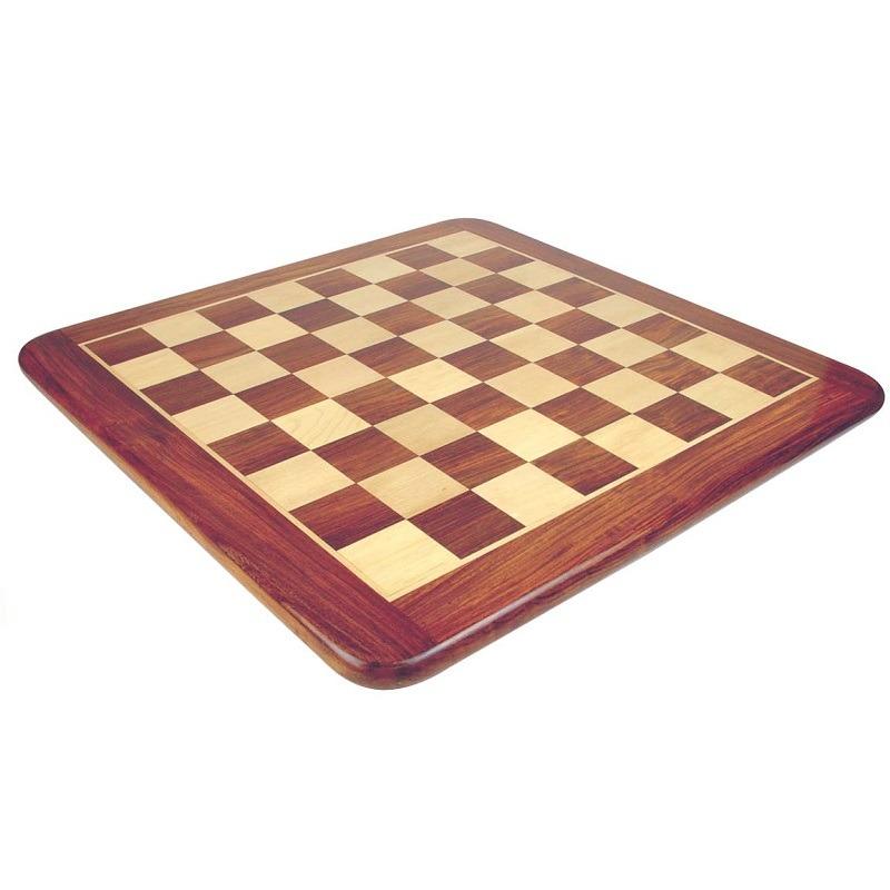 Conjunto Revolución Americana II Tablero de Ajedrez de Madera de Rosa Dorada y Arce & Juego de Ajedrez de Estaño - Imagen 7