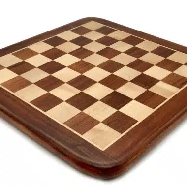 Conjunto Classic XII Tablero de Ajedrez en Madera de Rosa Dorada y Juego de Ajedrez en Madera de Rosa Dorada - Imagen 7