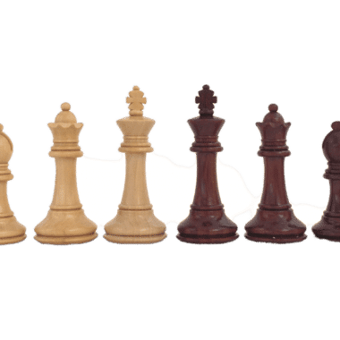 Juego de Ajedrez Staunton Profesional en Raíz de Palisandro