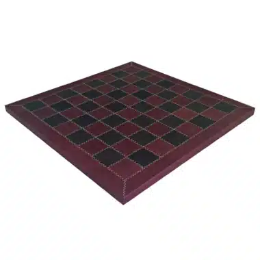 Juego de ajedrez de cuero genuino Spartacus I y juego de ajedrez de resina pintado a mano - Imagen 9