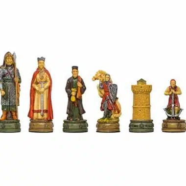 Juego de ajedrez de resina "Camelot