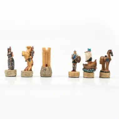 Juego de ajedrez de resina La guerra de Troya - Imagen 5
