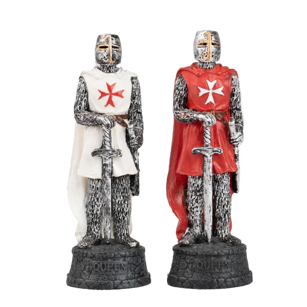 Juego de Ajedrez en Resina La Orden de los Templarios - Imagen 7