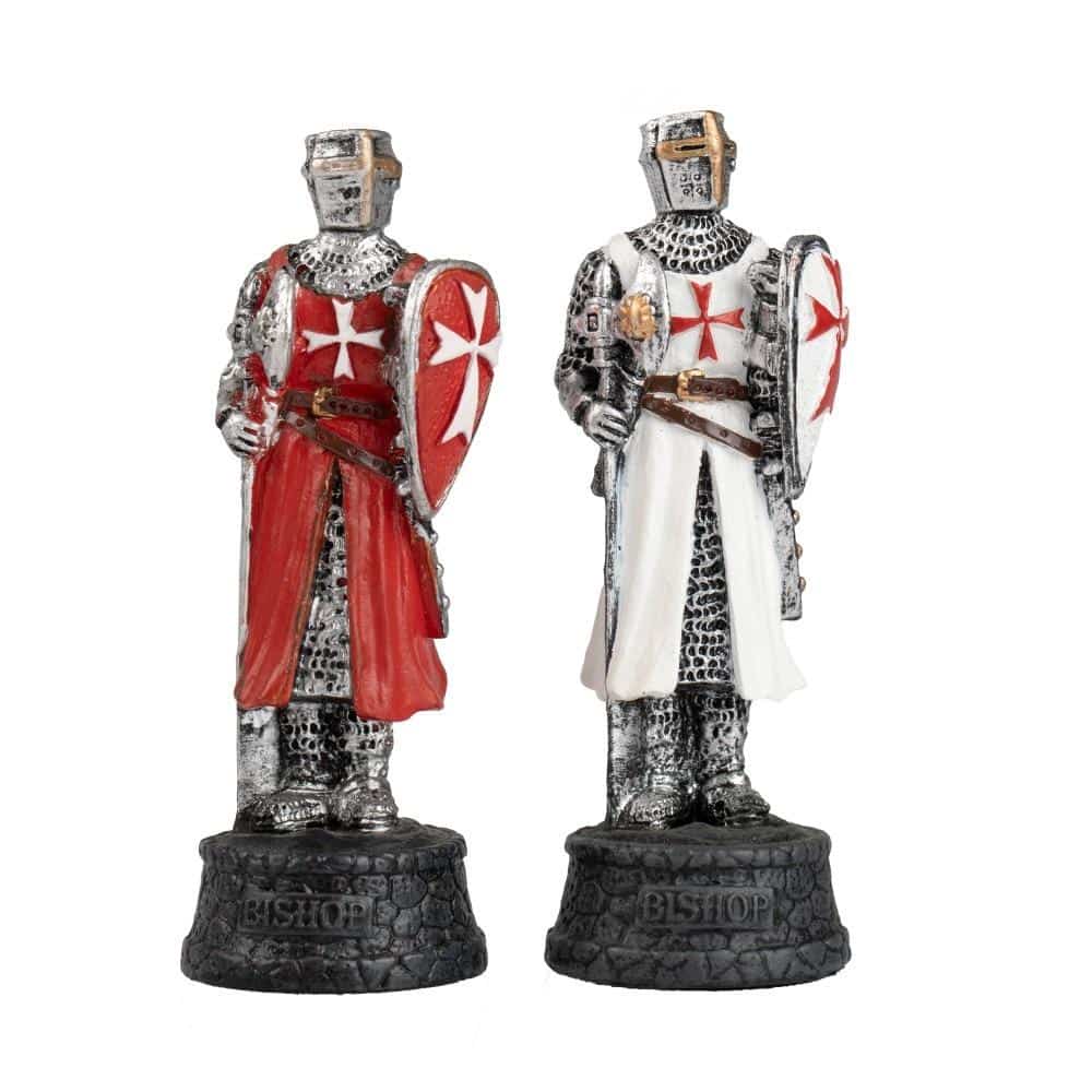 Juego de Ajedrez en Resina La Orden de los Templarios - Imagen 6