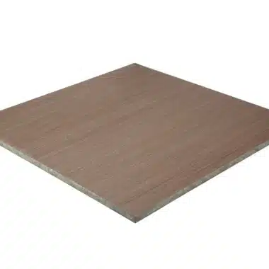 Tablero de ajedrez Victoria III, vista del reverso en madera maciza