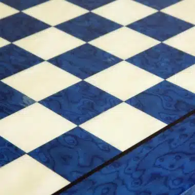 Alternative view of Tablero de ajedrez de madera de arce azul