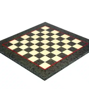 Tablero de ajedrez de madera de arce verde