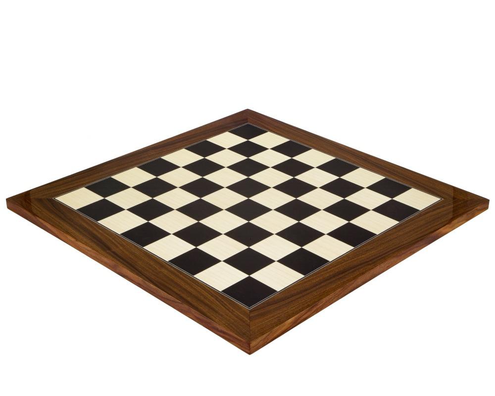 Conjunto "Viejo Inglés IV" Tablero de Ajedrez de Madera Diseño y Piezas de Ajedrez de Madera de Fresno y Fresno Ebonizado - Imagen 9