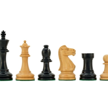 Juego de Ajedrez Staunton Supreme III en Madera de Ébano