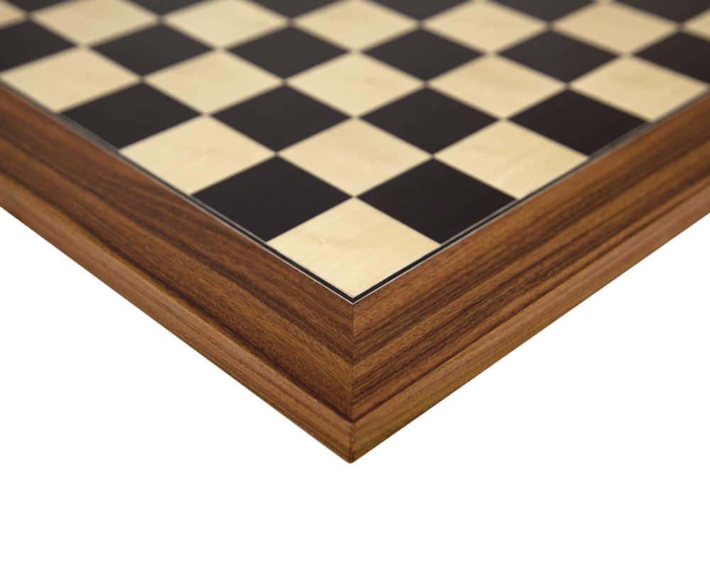 Conjunto "Viejo Inglés IV" Tablero de Ajedrez de Madera Diseño y Piezas de Ajedrez de Madera de Fresno y Fresno Ebonizado - Imagen 10