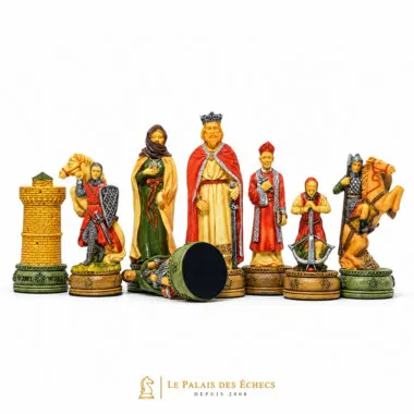 Juego de ajedrez de resina "Camelot