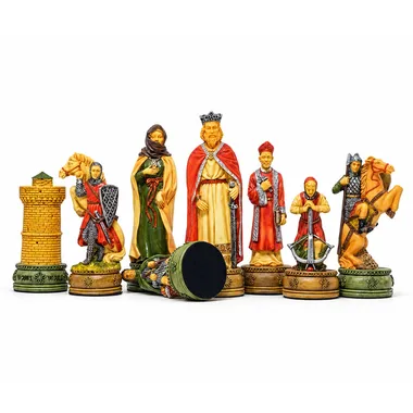 Juego de ajedrez de resina "Camelot