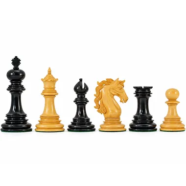 Juego de ajedrez de madera de ébano "Constantine