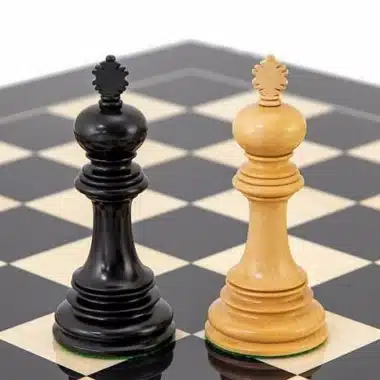 Juego de ajedrez de madera de ébano "Constantine