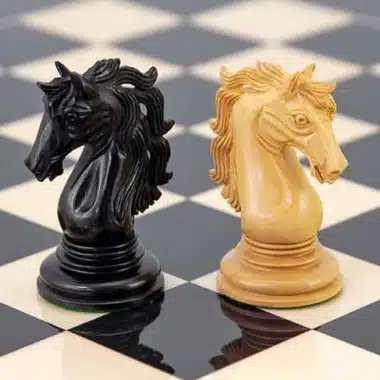 Juego de ajedrez de madera de ébano "Constantine
