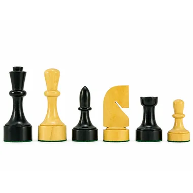 Juego de ajedrez contemporáneo de madera de boj