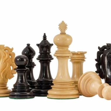 Tablero de ajedrez de madera de arce lacado 