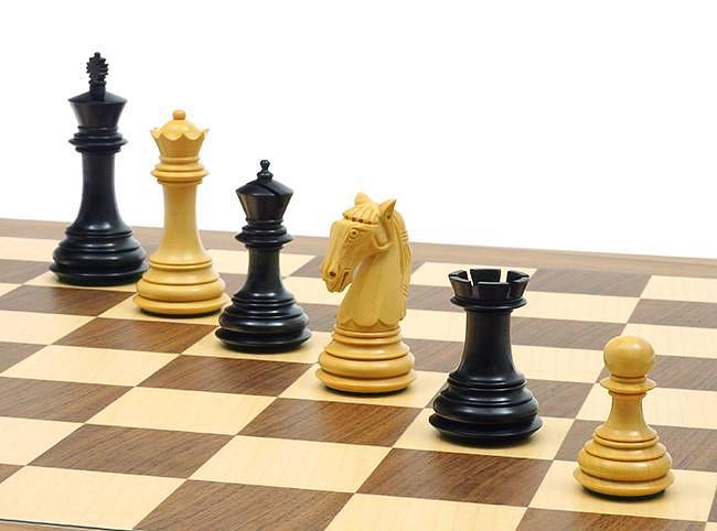 Juego de Ajedrez Gambito en Madera de Boxwood - Imagen 6