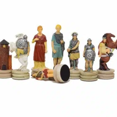 Juego de ajedrez de resina