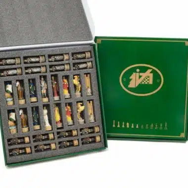 Juego de ajedrez de resina "La guerra de Troya
