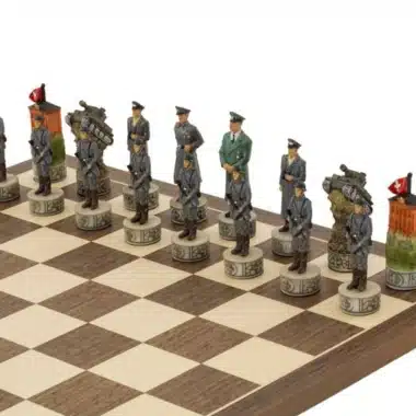 Juego de ajedrez de resina 