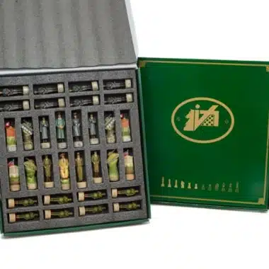 Juego de ajedrez de resina 
