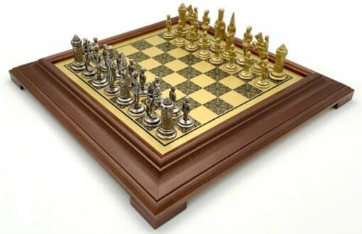Ajedrez muy noble ajedrez junior tablero de ajedrez madera de mano de nuevo verde 
