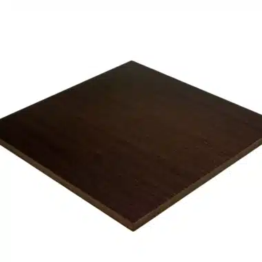 Tablero de ajedrez de lujo en madera de wengué y arce