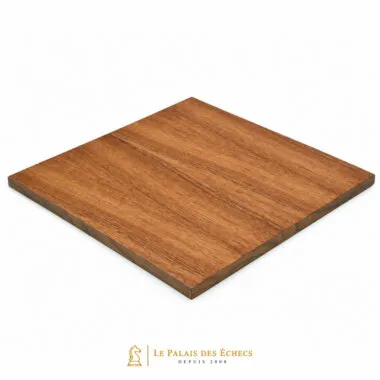 Tablero de ajedrez de lujo de nogal y arce